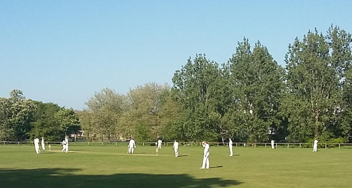 Playing at Woodford